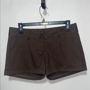 Candie's Brown Bermuda Shorts Casual Style